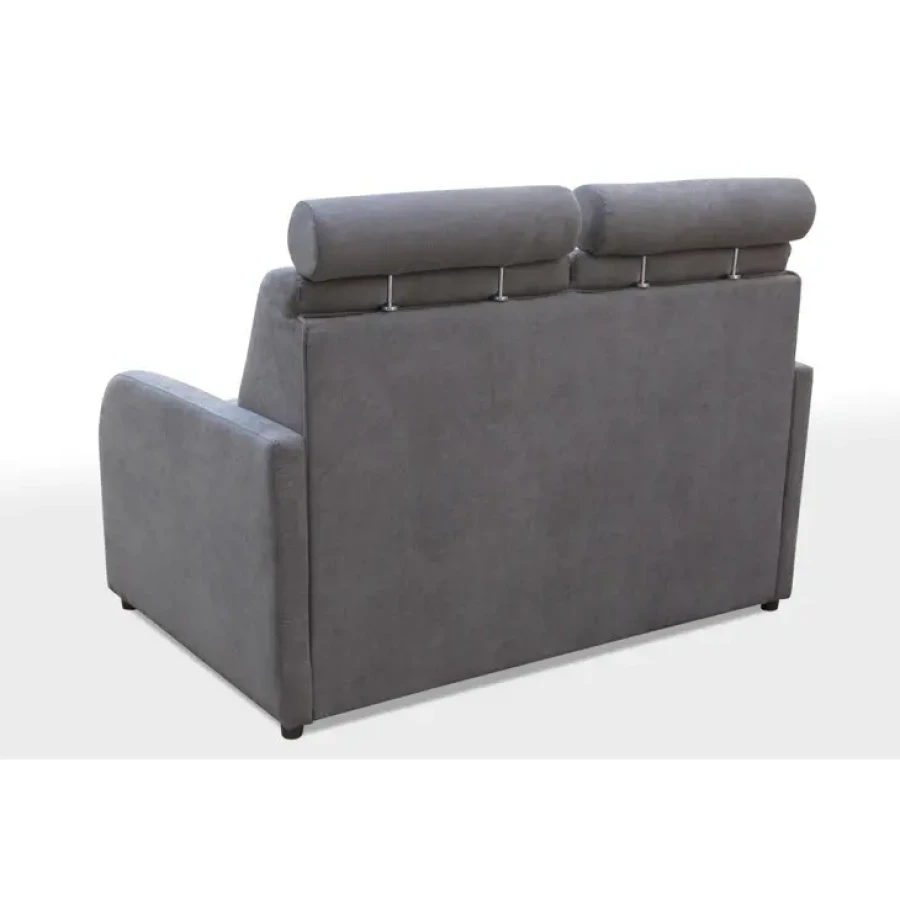 KLIF je moderen in eleganten raztegljiv kavč iz kakovostne tkanine. Je vzmeten z Bonell vzmetenjem, zato je spanje na njem udobno. Ima prostor za shranjevanje