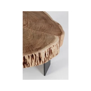 Klubska miza KEVAL NATURAL 70X65 je narejena iz lesa ter jeklenih nog. Dimenzije: širina: 70cm globina: 65cm višina: 33cm