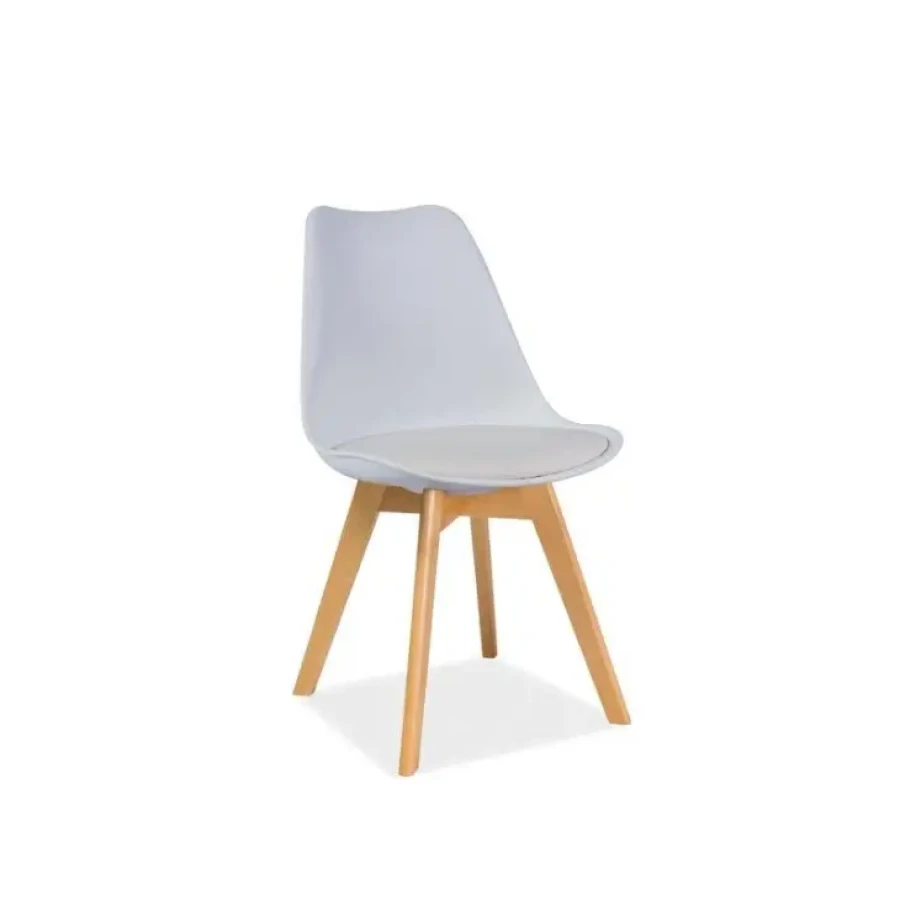 Moderen stol RISS 3, kateri bo poživel vsako kuhinjo. Dobiti ga je možno v več barvah. Zelo trpežen in eleganten stol. Noge stola so v bukovem lesu.