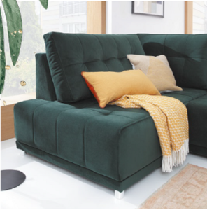 Raztegljiva sedežna garnitura MALMO - s predalom (različne barve) - slika 3