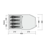 ŠOTOR EASY CAMP HUNTSVILLE 400 - slika 5