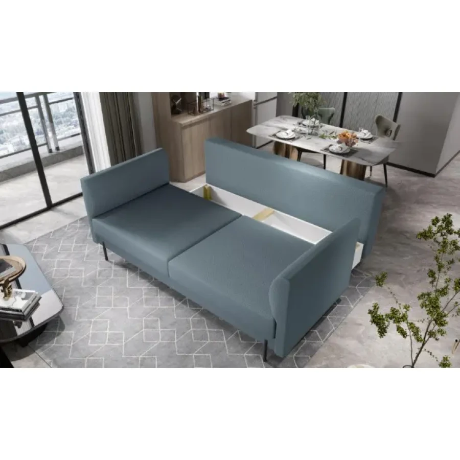 Trosed AVRI ima udobno sedišče, čvrstno hrbtišče, zanimiv stil ter najboljšo kakovost. Univerzalni videz sedežne garniture vpliva na to, da se prilega