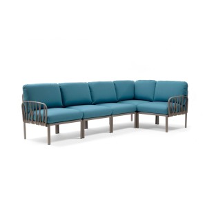 Edinstveno prilagodljiv in kvaliteten - KOMODO proizvajalca Nardi-a, ponuja prostor za pet oseb in ga je mogoče po potrebi kombinirati in razširiti - glede