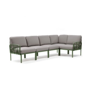 Edinstveno prilagodljiv in kvaliteten - KOMODO proizvajalca Nardi-a, ponuja prostor za pet oseb in ga je mogoče po potrebi kombinirati in razširiti - glede