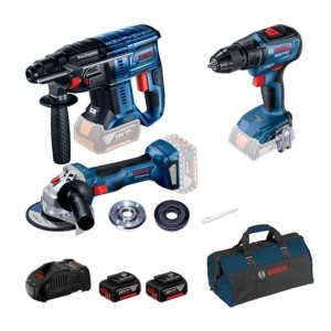 AKUMULATORSKI SET BOSCH PROFESSIONAL GBH 180-LI + GSR 18V-50 + GWS 180-LI