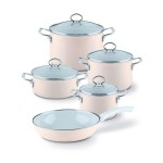 GARNITURA / SET POSODE RIESS 5 DELNA AVORIO - slika 2