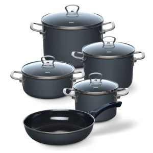 GARNITURA / SET POSODE RIESS 5 DELNA GREY DARK