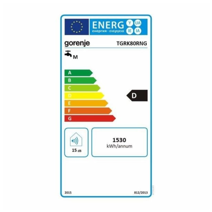 GRELNIK VODE, BOJLER, ELEKTRIČNI KOMBINIRANI GORENJE TGRK 80 RNG - slika 2