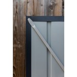 KOVINSKA VRTNA HIŠKA GLOBEL LEAN TO 58 ANTRACIT Š155 X G242 X V203 - slika 4