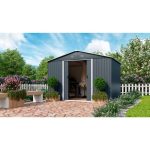 KOVINSKA VRTNA HIŠKA PERGART DRESDEN II 108 SIVA S291 X G226 X V214 CM - slika 4