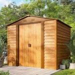 KOVINSKA VRTNA HIŠKA PERGART FRANKFURT II 86 VIDEZ LES S224 X G183 X V209 CM - slika 4