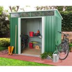 KOVINSKA VRTNA HIŠKA PERGART LÜBECK 86 ZELENA S181 X G224 X V203 CM - slika 3