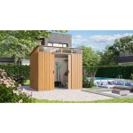 KOVINSKA VRTNA HIŠKA VITAVIA LÜBECK 86, VIDEZ LESA 203X224X181 - slika 2