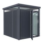 KOVINSKA VRTNA HIŠKA VITAVIA RHEINFELDEN 78 187X190X233 MAT ANTRACIT - slika 2