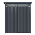 KOVINSKA VRTNA HIŠKA VITAVIA RHEINFELDEN 78 187X190X233 MAT ANTRACIT - slika 3