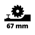 KROŽNA ŽAGA EINHELL TC-CS 1410 - slika 7