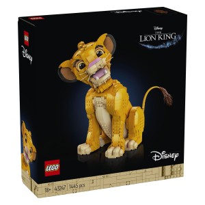 Obeleži svoje navdušenje nad Levjim kraljem z LEGO® ǀ Disney Simbo z vrtljivo glavo! Naj te prevzame ustvarjalno veselje med sestavljanjem modela malega leva v čast 30. obletnici Levjega kralja. Preživi vesele trenutke z mlajšim družinskim članom – medtem ko boš ti sestavljal svoj model