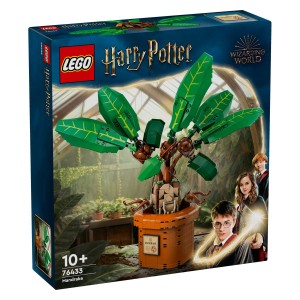 Posebna figura LEGO® Harry Potter™ za zabavno razstavo.              Iz LEGO® kock sestavi prvi model mandragore