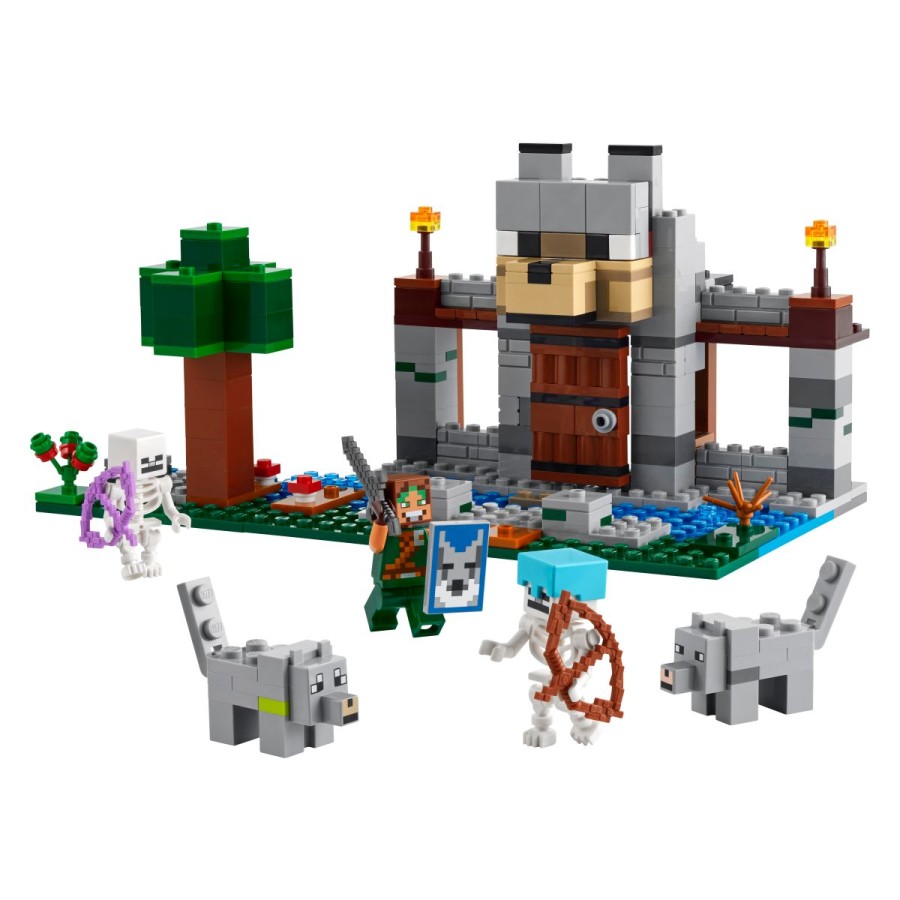 se igraš in razstavljaš v epskem Minecraft slogu! Dodaj like LEGO® Minecraft