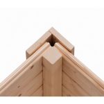 LESENA VRTNA HIŠKA KARIBU ASKOLA 5 S TERASO 298X211X242 +240 LES 19MM - slika 7