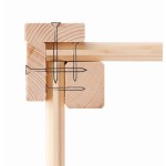 LESENA VRTNA HIŠKA KARIBU ASKOLA 5 ZEMELJSKO SIVA 302X246X211 - slika 6