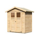 LESENA VRTNA HIŠKA KARIBU DAHME 1 180X123X222 - slika 4