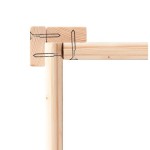 LESENA VRTNA HIŠKA KARIBU DAHME 1 180X123X222 - slika 7