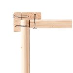 LESENA VRTNA HIŠKA KARIBU DAHME 2 180X152X222 - slika 7