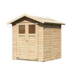 LESENA VRTNA HIŠKA KARIBU DAHME 3 180X184X222 - slika 4