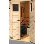 LESENA VRTNA HIŠKA KARIBU DAHME 3 180X184X222 - slika 5