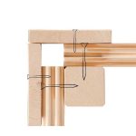 LESENA VRTNA HIŠKA KARIBU JUPITER C+ PODALJŠEK STREHE 2.35M, ANTRACIT - slika 6