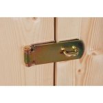 LESENA VRTNA HIŠKA KARIBU MERSEBURG 3 208X220X150 LES 14MM - slika 4