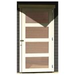 LESENA VRTNA HIŠKA KARIBU MÜHLENTRUP 1 211X404X217 SIVA - slika 6