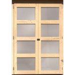 LESENA VRTNA HIŠKA KARIBU MÜHLENTRUP 2 212X404X272 BARVA LESA - slika 5