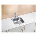 NERJAVNO POMIVALNO KORITO ALVEUS BASIC 10, SATIN 380X440 MM - slika 2