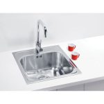 NERJAVNO POMIVALNO KORITO ALVEUS BASIC 140, SATIN 465X465 MM - slika 2