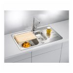 NERJAVNO POMIVALNO KORITO ALVEUS LINE MAXIM 70, SATIN 790X500 MM - slika 2