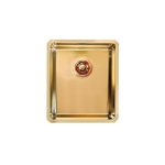 NERJAVNO POMIVALNO KORITO ALVEUS MONARCH QUADRIX 20 BRONZE 390X450 MM