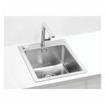 NERJAVNO POMIVALNO KORITO ALVEUS PURE 10, SATIN 405X525 MM - slika 2