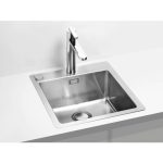 NERJAVNO POMIVALNO KORITO ALVEUS PURE UP 20, SATIN 465X525 MM - slika 2