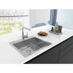 NERJAVNO POMIVALNO KORITO ALVEUS PURE UP 70, SATIN 565X525 MM - slika 2