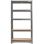 REGAL VONHAUS 5 POLIČNI HAMMERITE 1.5M - slika 4