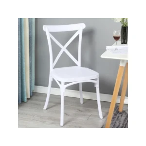 Stol ELEGANCE bel je moderen stol izdelan iz polipropilena, kateremu so dodana steklena vlakna za še večjo trdnost. Stol je namenjen tako za notrajne kot