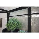 VITAVIA POLIS BALCONY GREENHOUSE 350 ESG STEEL FOUNDATION, BLACK - slika 4