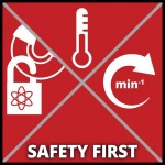 AKUMULAT. KOTNI BRUSILNIK EINHELL AXXIO 18/115 Q SOLO POWER X-CHANGE - slika 9