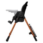 se Minla popolnoma prilagodi vsaki starosti vašega otroka do 6. leta starosti.Visoki stol Minla ima 5 ležečih in sedečih položajev