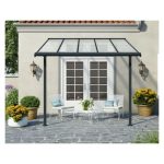 NADSTREŠEK ZA TERASO PALRAM SIERRA, SIVA/TRANSPARENT 3X3,05M - slika 4