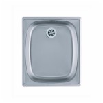 NERJAVNO POMIVALNO KORITO ALVEUS BASIC 10 FI 90, SATIN 380X440 MM