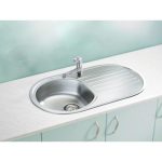 NERJAVNO POMIVALNO KORITO ALVEUS FORM 50, LEINEN 832X437 MM - slika 2