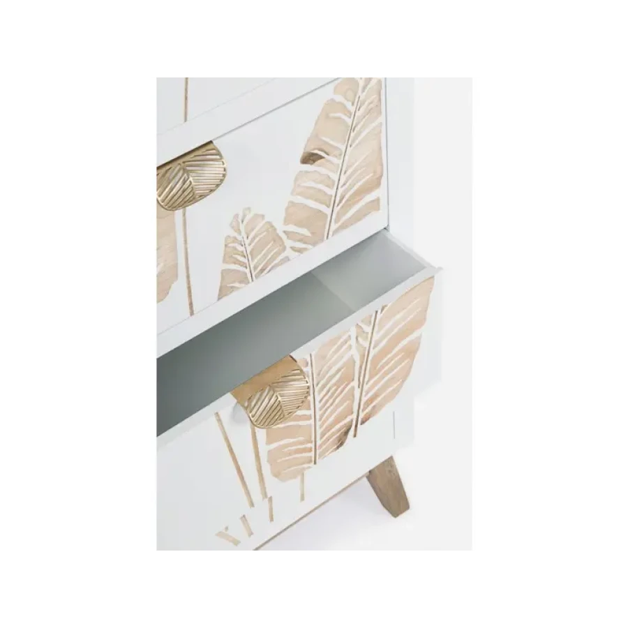 Predalnik 5C FOLIUM je narejen iz laminirane plošče in ima jeklene ročaje. Dimenzije: širina: 45cm globina: 30cm višina: 109.5cm